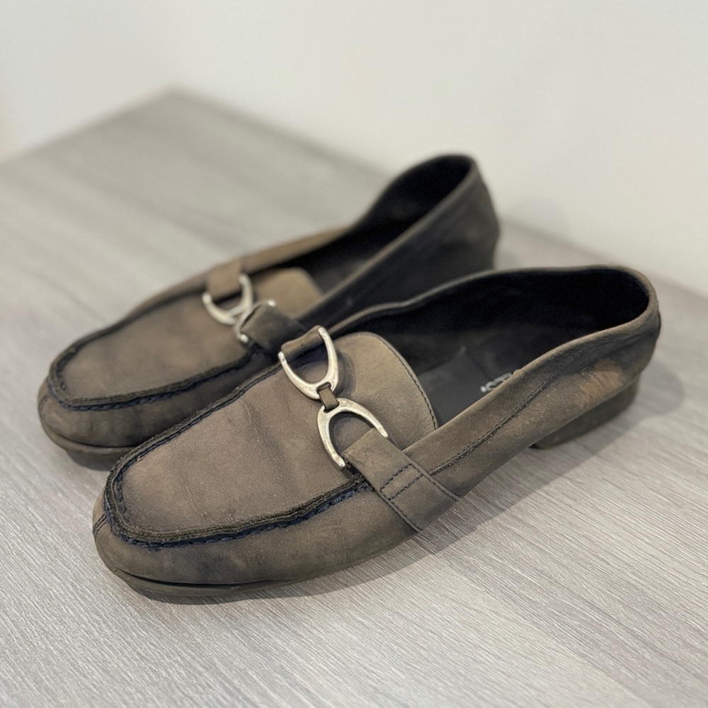 Aerosoles Distressed Women’s Leather Upper Loafers (8.5)